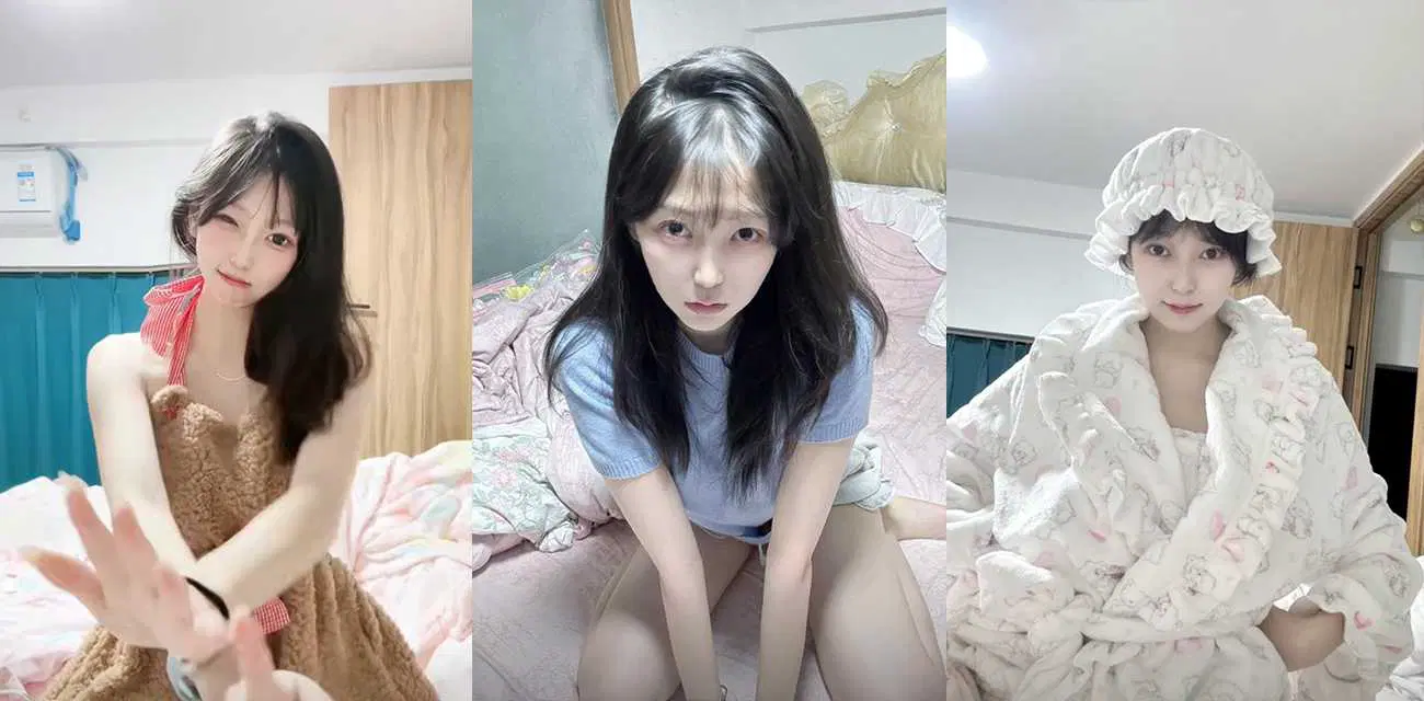 清纯网红女神【晗小宅】不雅视频流出,情趣内衣秀奶露穴被炮友花式无套猛操